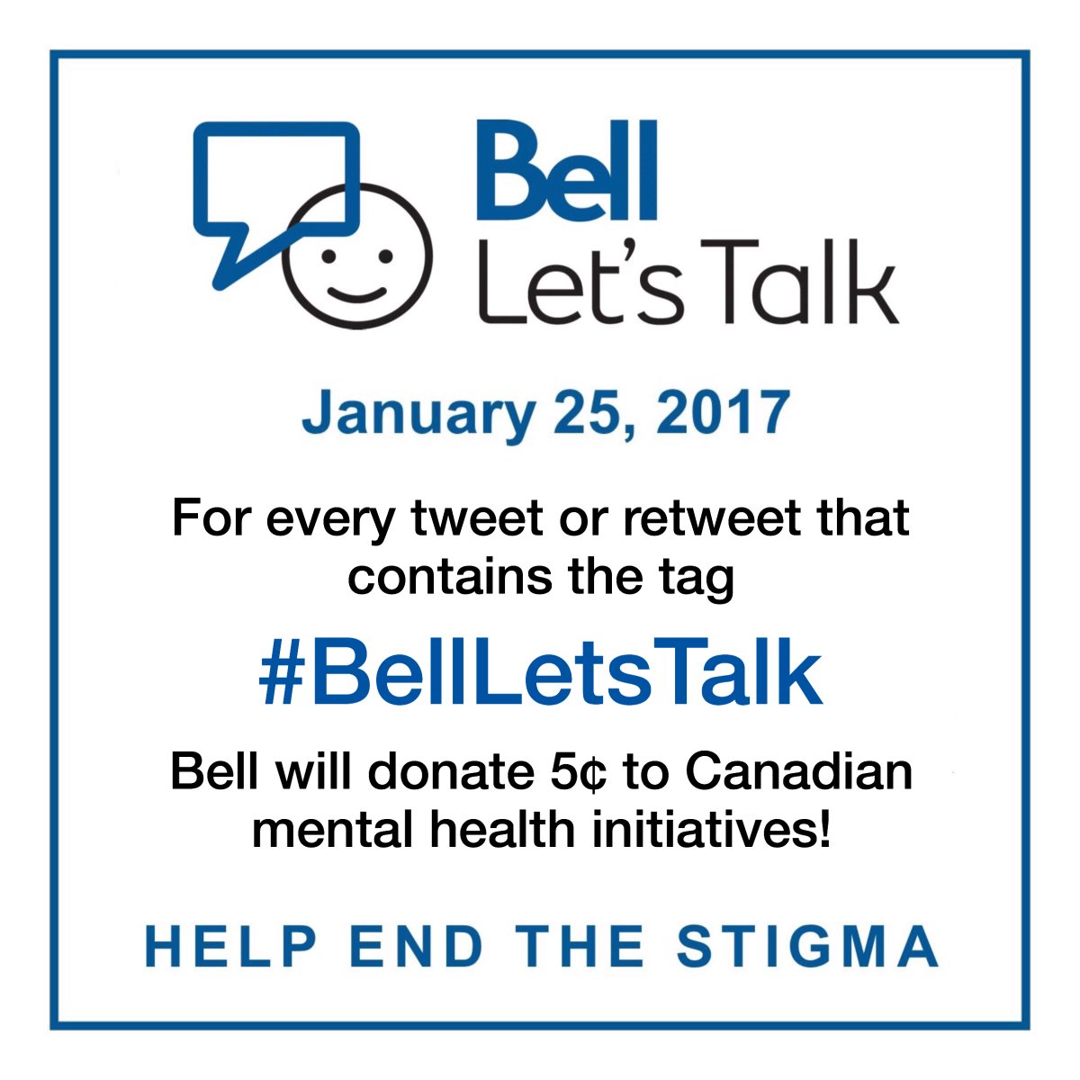 #BellLetsTalk