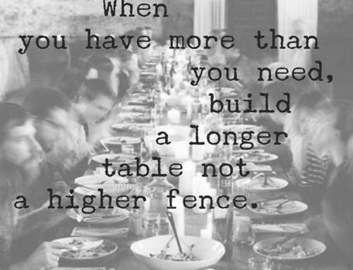 My vote goes to the table party