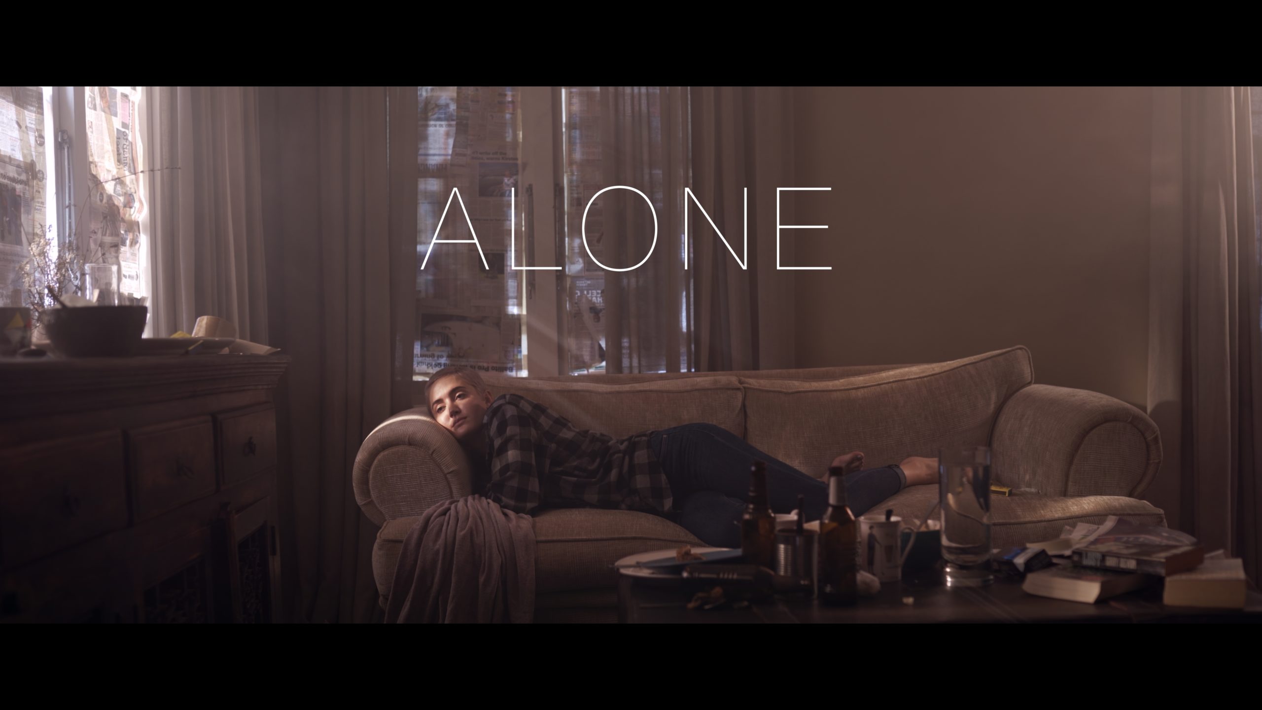 Alone movie cover page