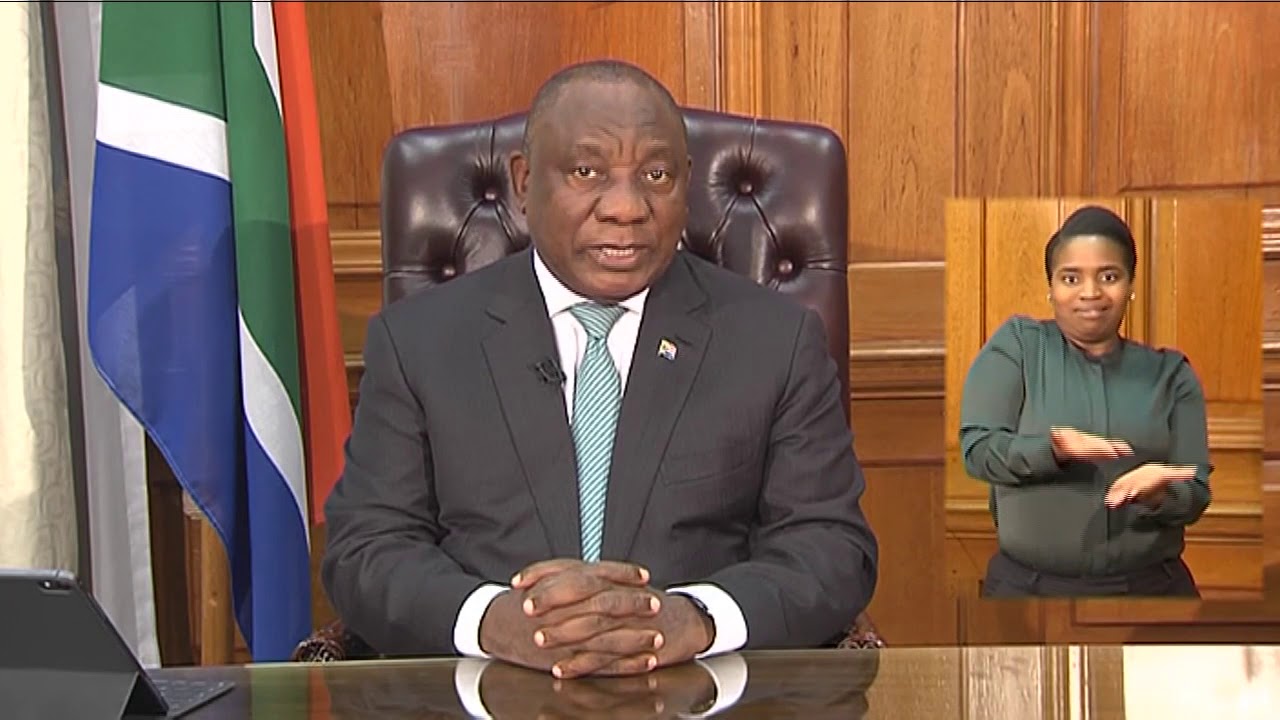President Ramaphosa language