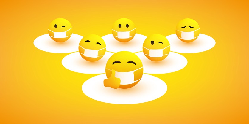 wear a mask and stay at home