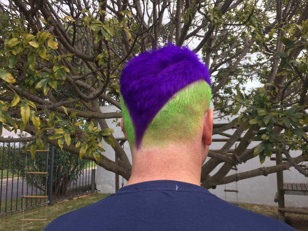 Antifa hair apparently