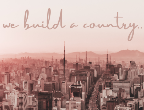 Poem: We build a country